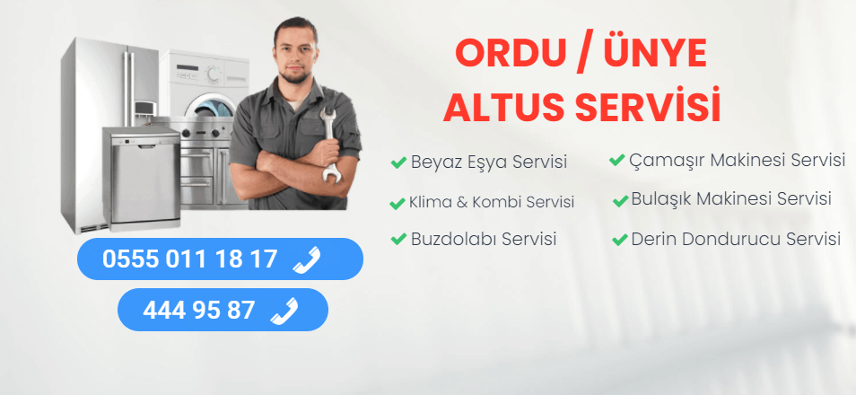 Altus Beyaz Eşya Servisi Ünye